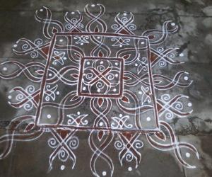 Rangoli: My freehand rangoli